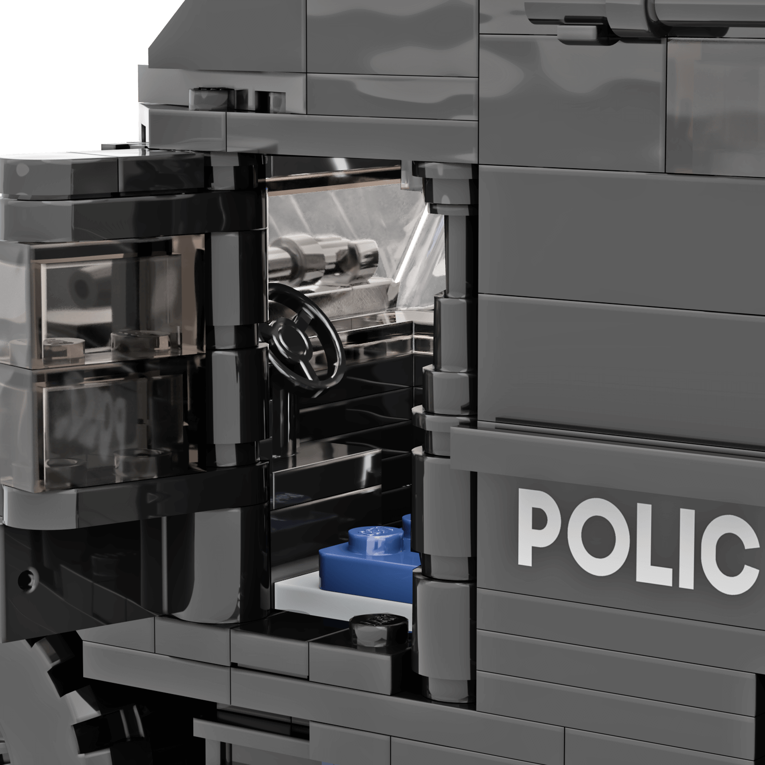 Police Armored S.W.A.T. Vehicle - Custom Building Set - Made Using LEGO® Parts