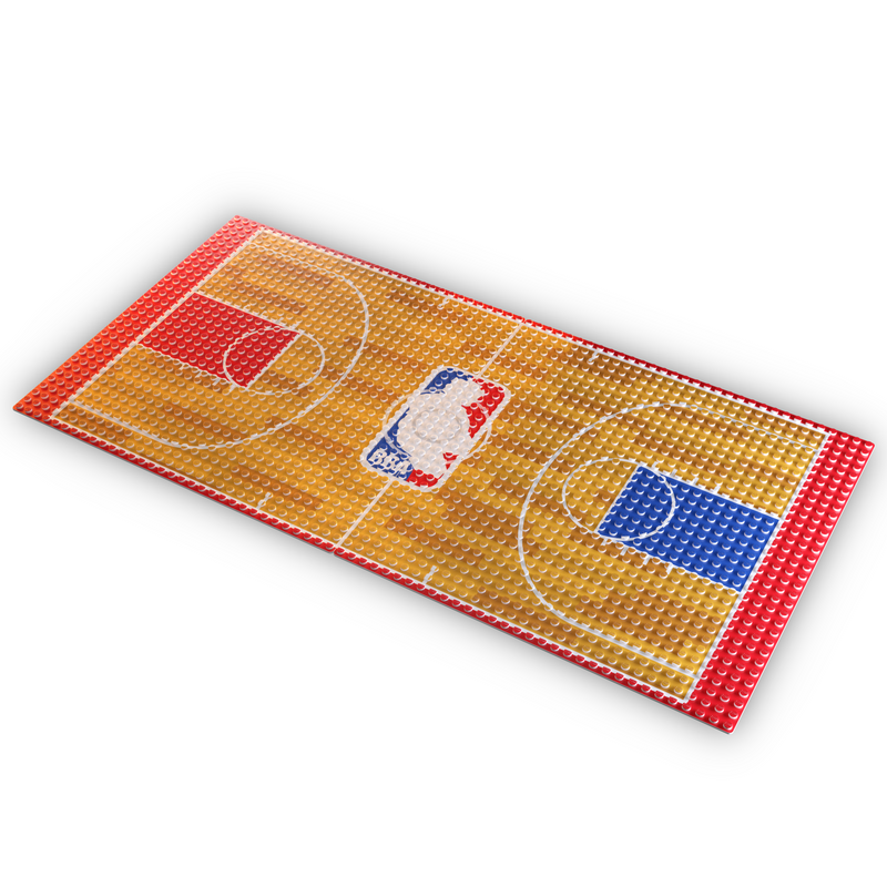 Basketball Court Baseplates made with LEGO parts-Custom LEGO Kit-BIG FRENCHIES-B3 Customs