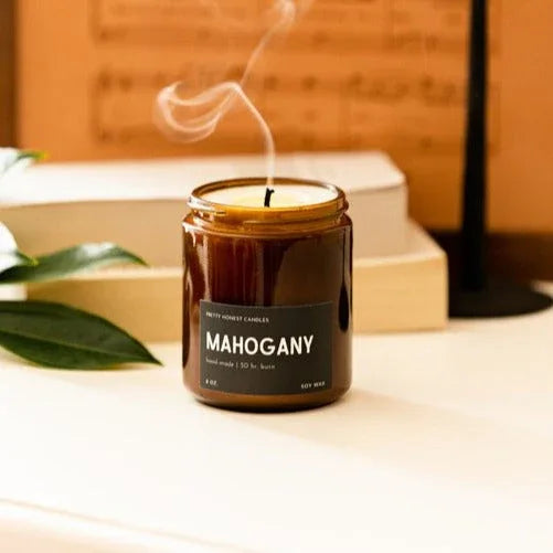 Mahogany Musk Candle - BIG FRENCHIES