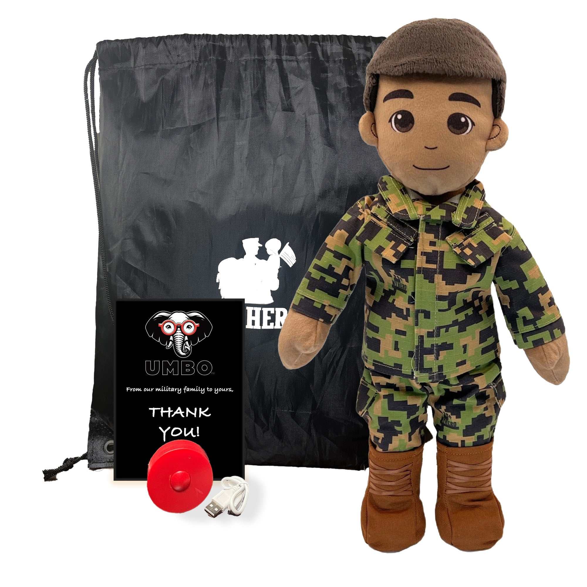My Hero™ Daddy Doll Marine | Custom Recordable Plush