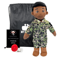 My Hero™ Daddy Doll Navy Sailor | Custom Recordable Plush