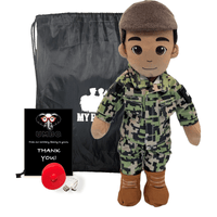 My Hero™ Daddy Doll Navy Sailor | Custom Recordable Plush