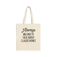 Art History Tote Bag: Monet - BIG FRENCHIES