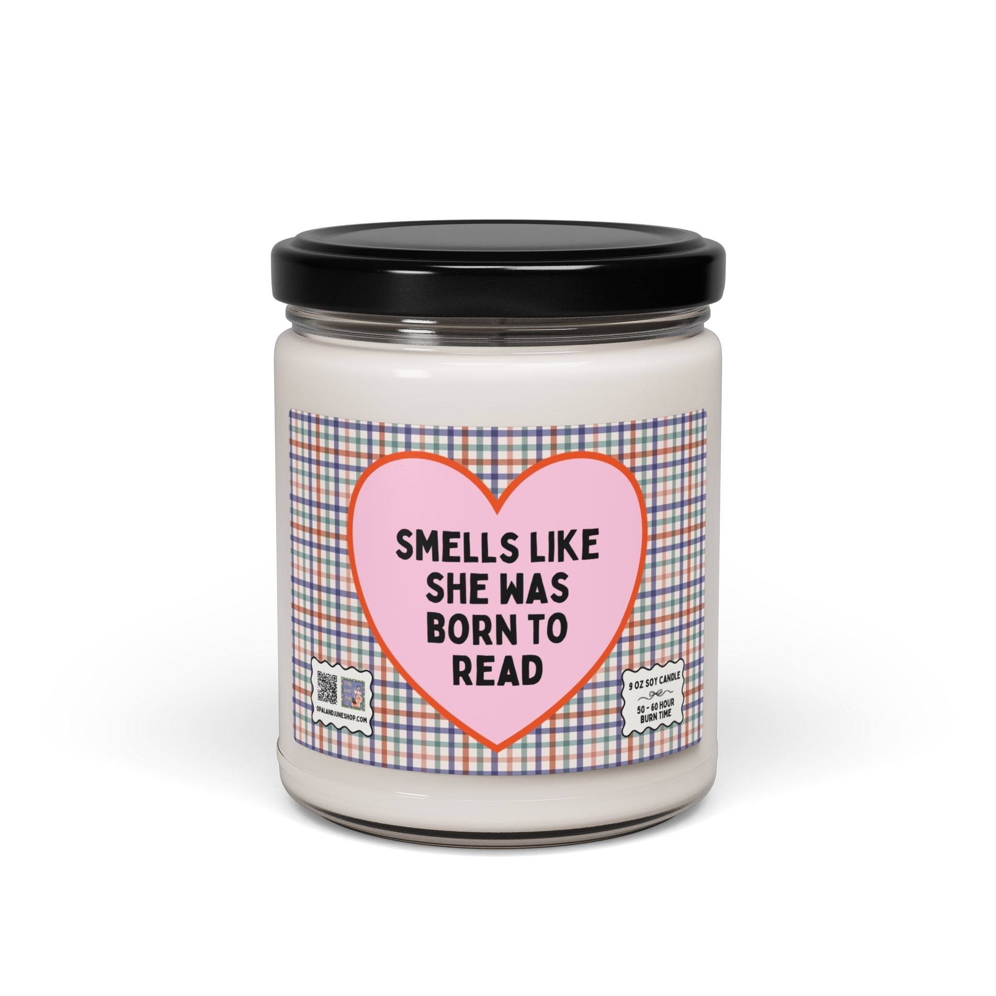 Cute Bookish Candle
