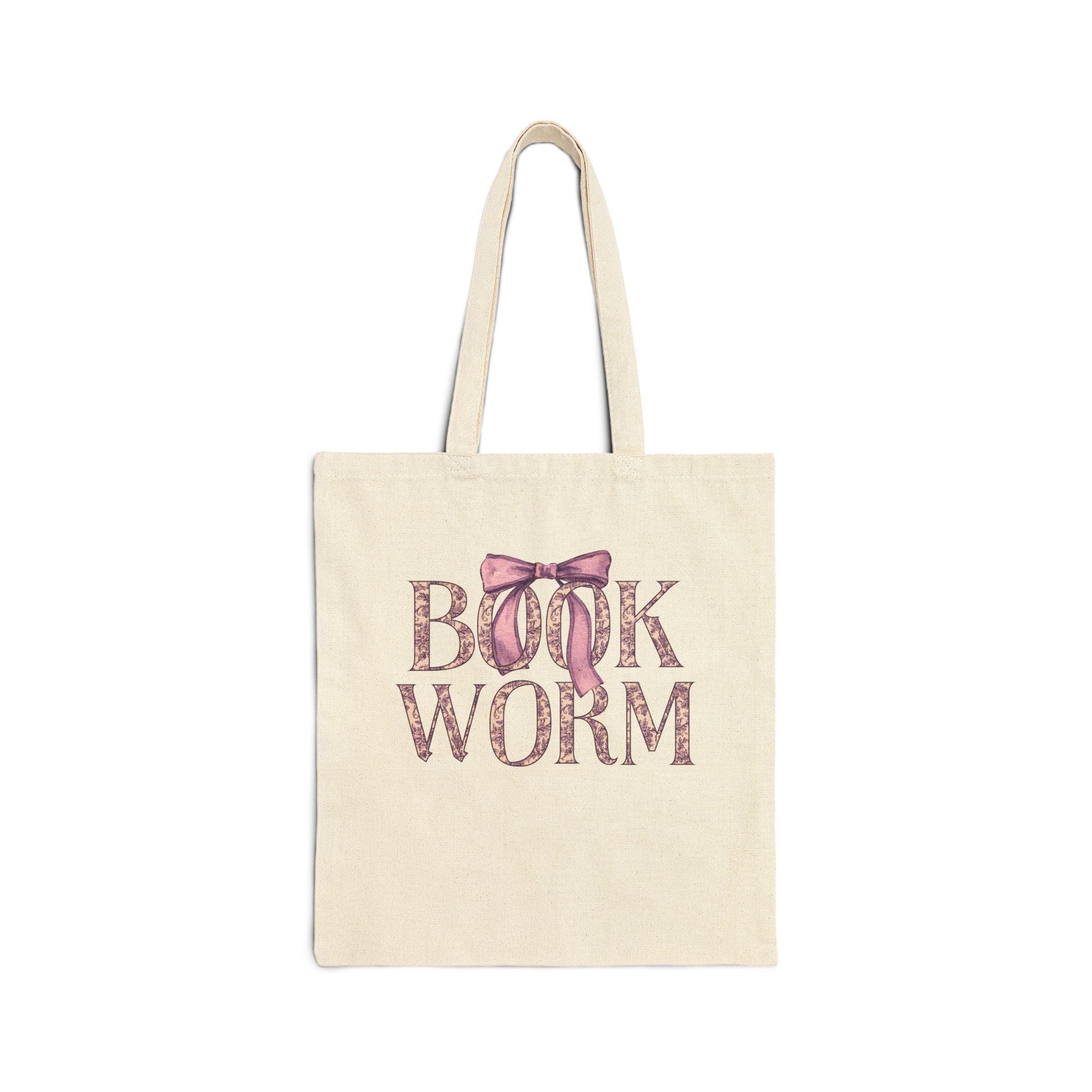 Cute Bookworm Tote Bag - BIG FRENCHIES