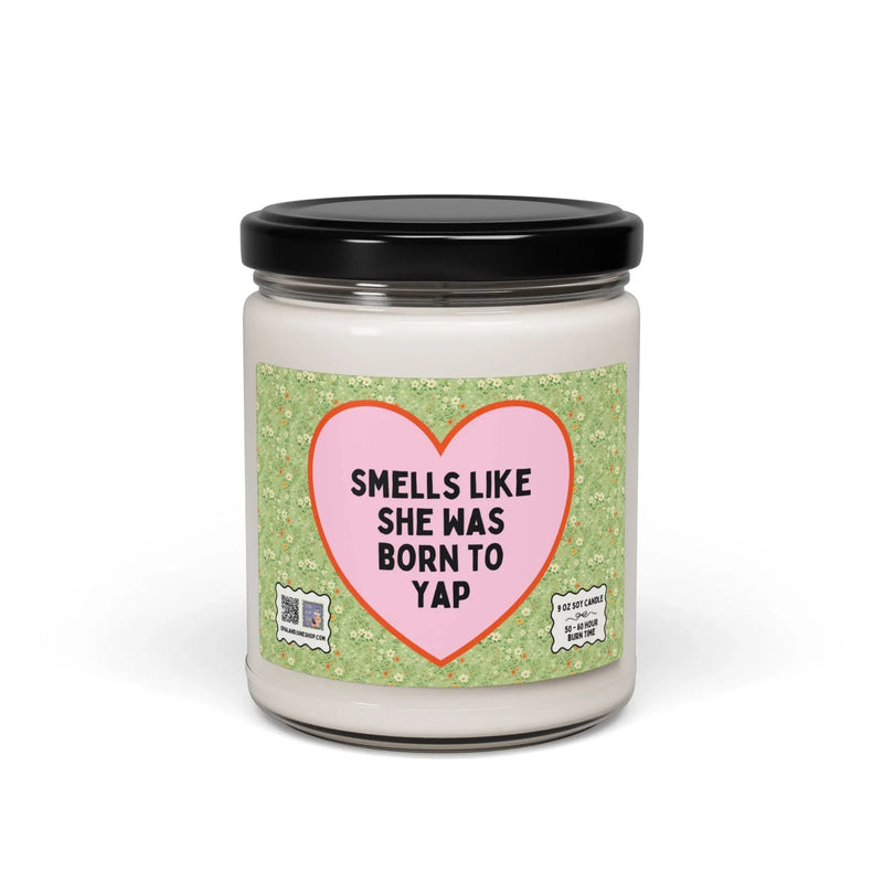 Cute Born to Yap Candle - BIG FRENCHIES