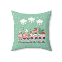 Cute Christmas Train Pillow - BIG FRENCHIES