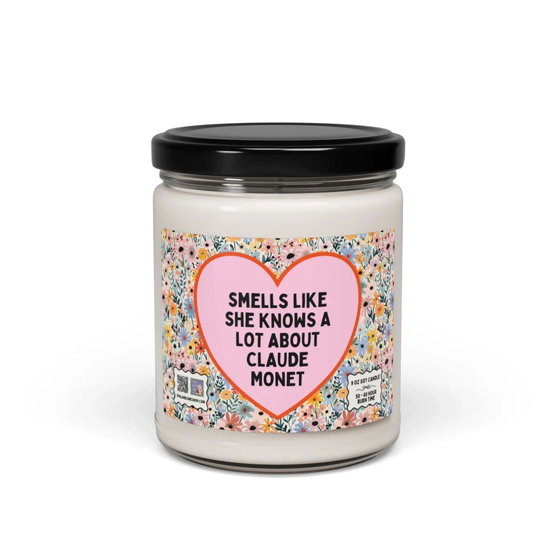 Cute Claude Monet Candle - BIG FRENCHIES