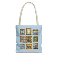 Cute Claude Monet Tote Bag for Art Historian or Friend Who Loves Art - BIG FRENCHIES