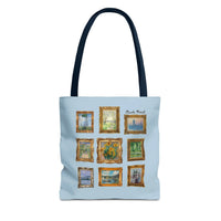 Cute Claude Monet Tote Bag for Art Historian or Friend Who Loves Art - BIG FRENCHIES