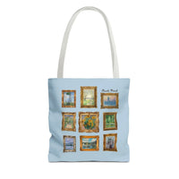 Cute Claude Monet Tote Bag for Art Historian or Friend Who Loves Art - BIG FRENCHIES