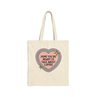 Cute Coffee Lover Tote - BIG FRENCHIES