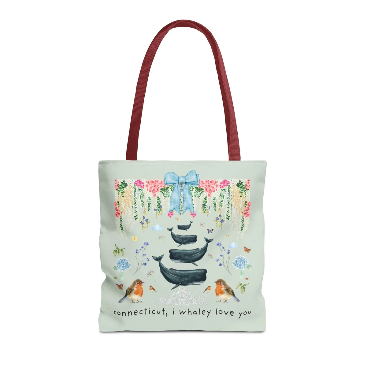 Cute Connecticut Tote Bag - BIG FRENCHIES