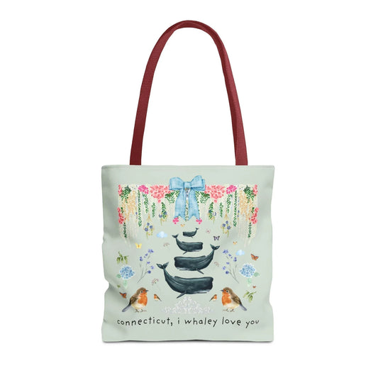 Cute Connecticut Tote Bag - BIG FRENCHIES