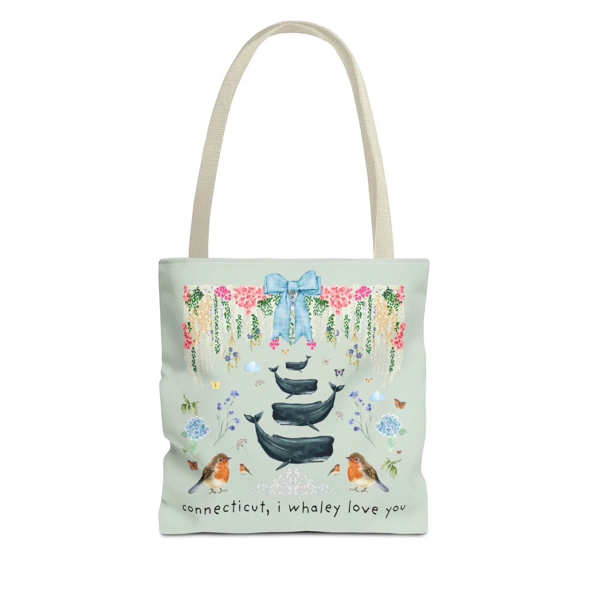 Cute Connecticut Tote Bag - BIG FRENCHIES