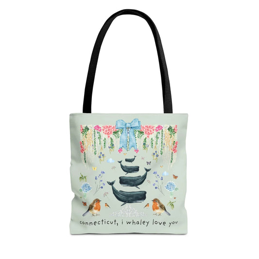 Cute Connecticut Tote Bag - BIG FRENCHIES