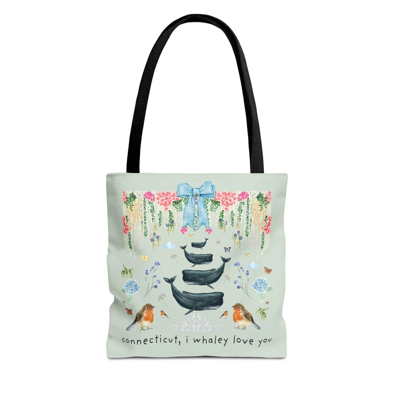 Cute Connecticut Tote Bag - BIG FRENCHIES