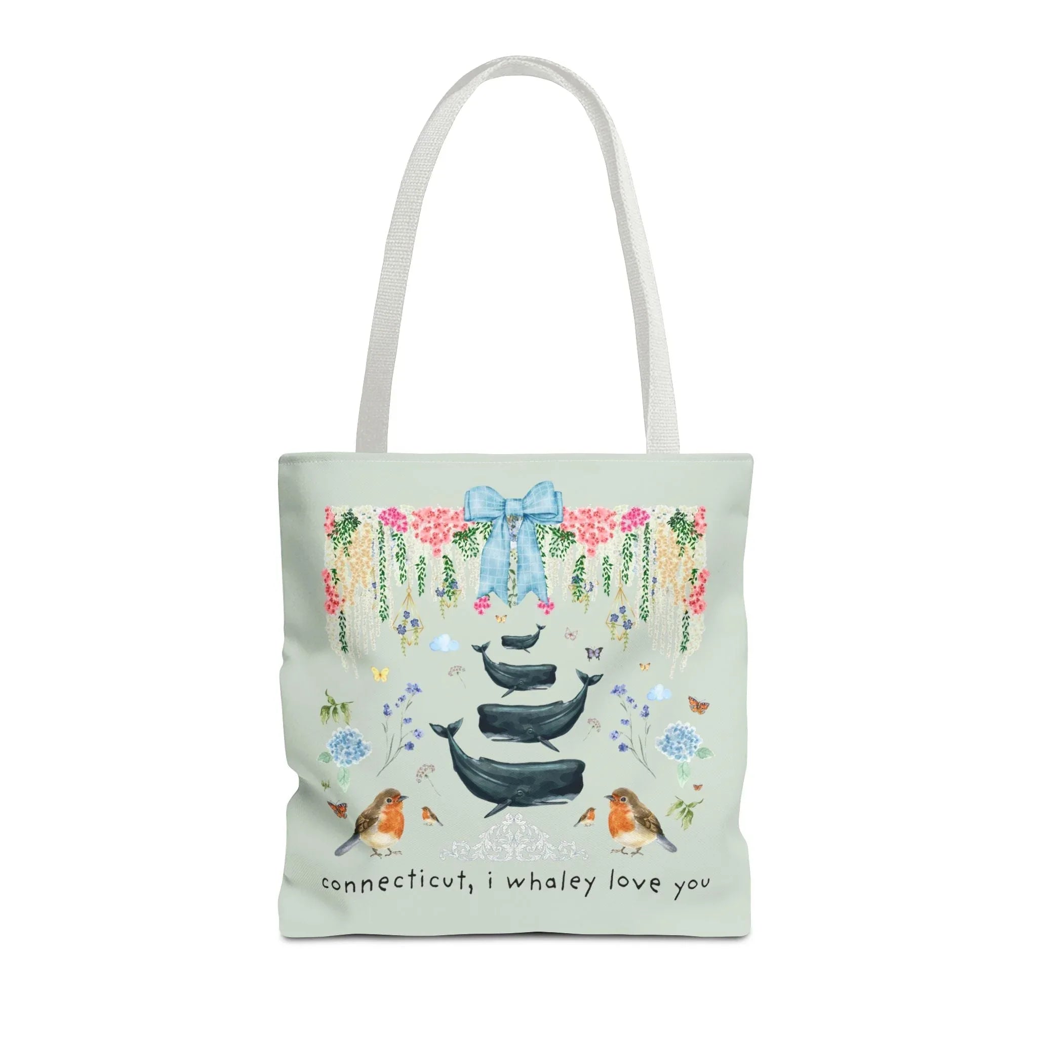 Cute Connecticut Tote Bag - BIG FRENCHIES