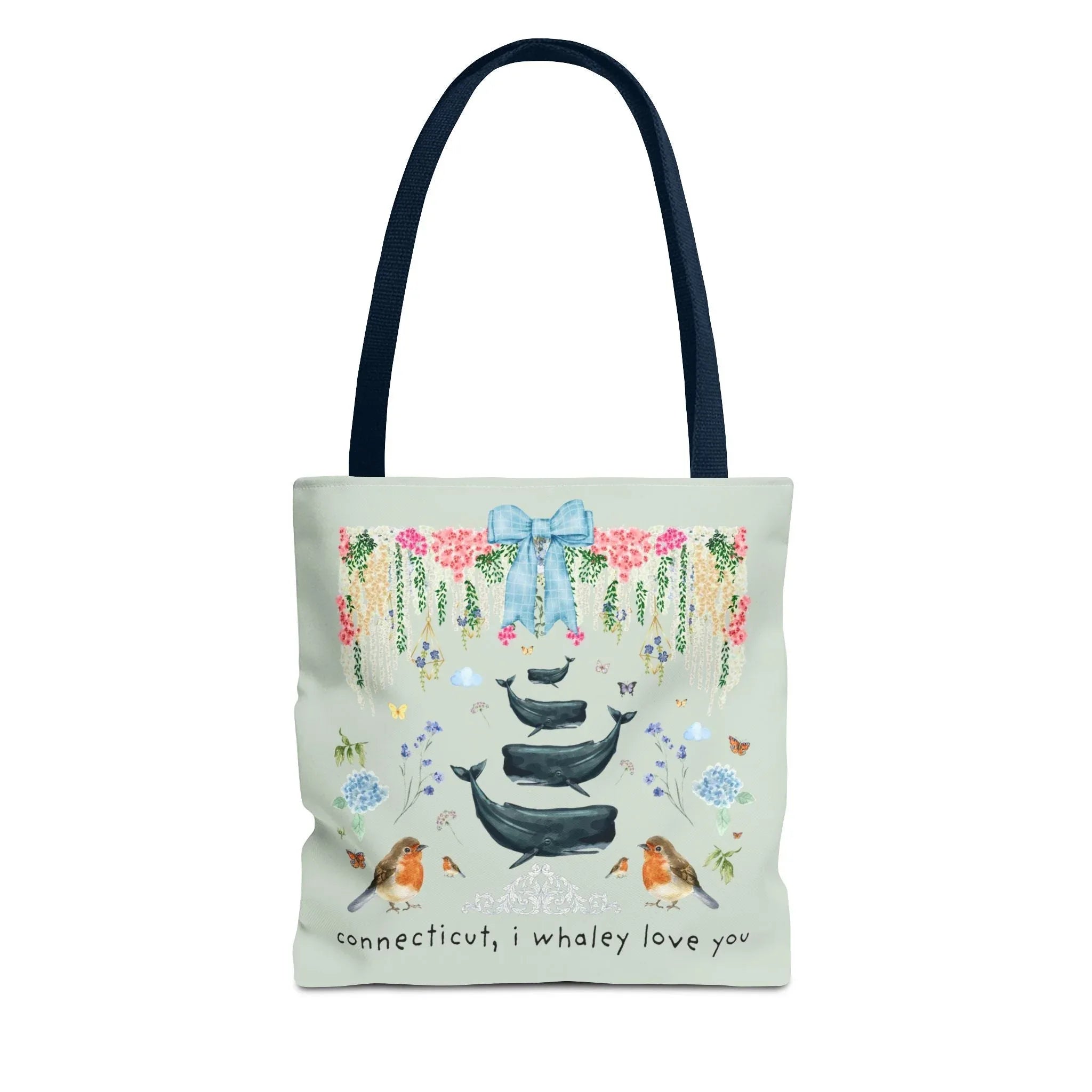 Cute Connecticut Tote Bag - BIG FRENCHIES