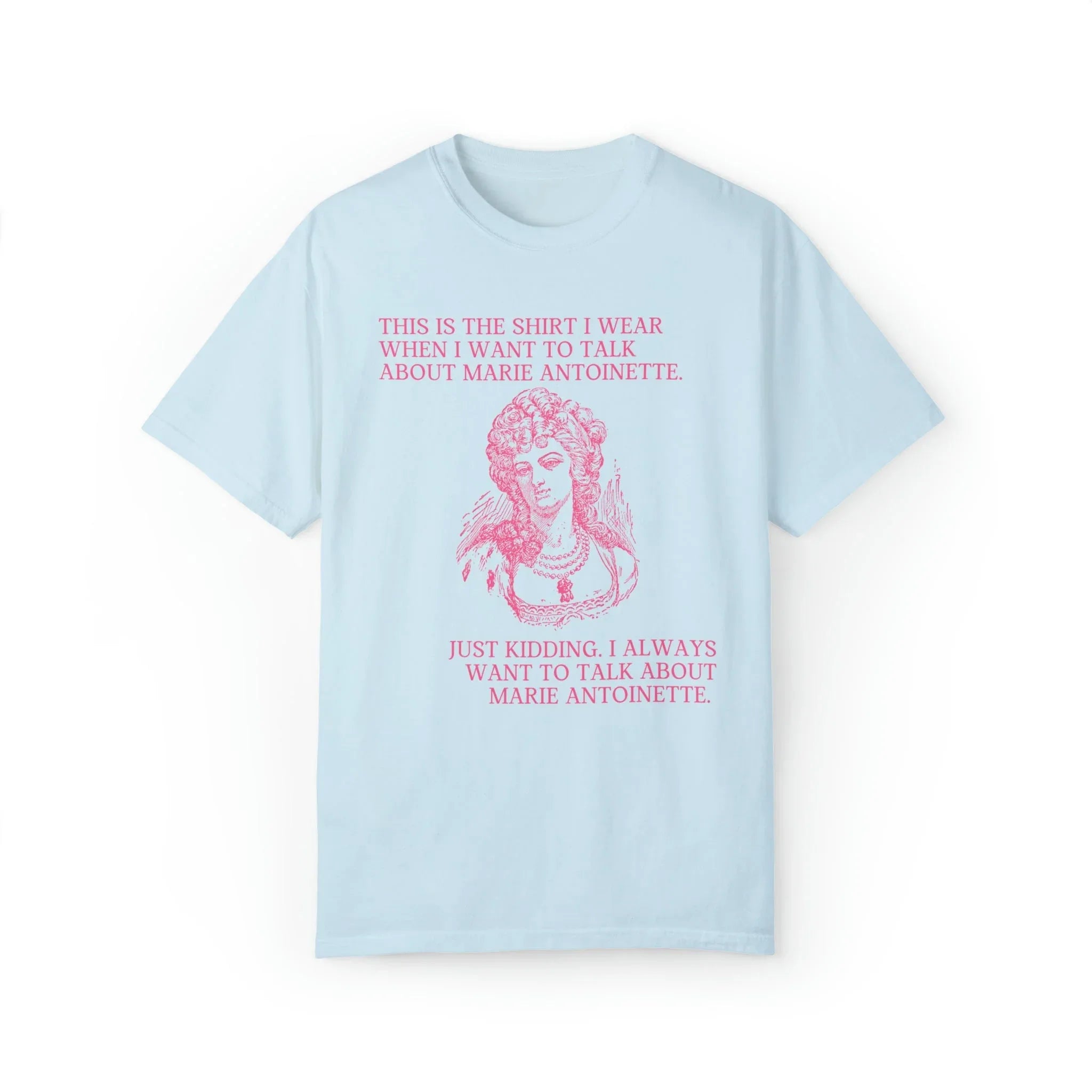 Pink Marie Antoinette T-Shirt - BIG FRENCHIES