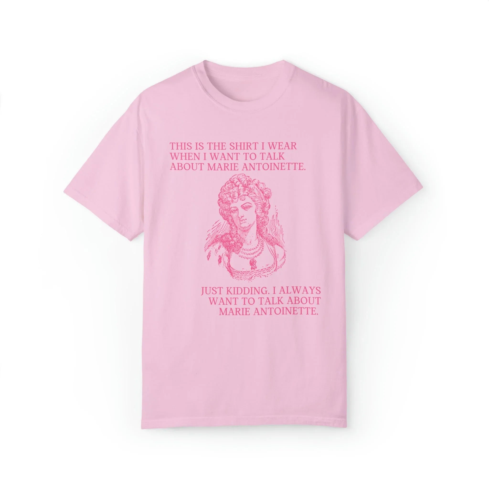 Pink Marie Antoinette T-Shirt - BIG FRENCHIES