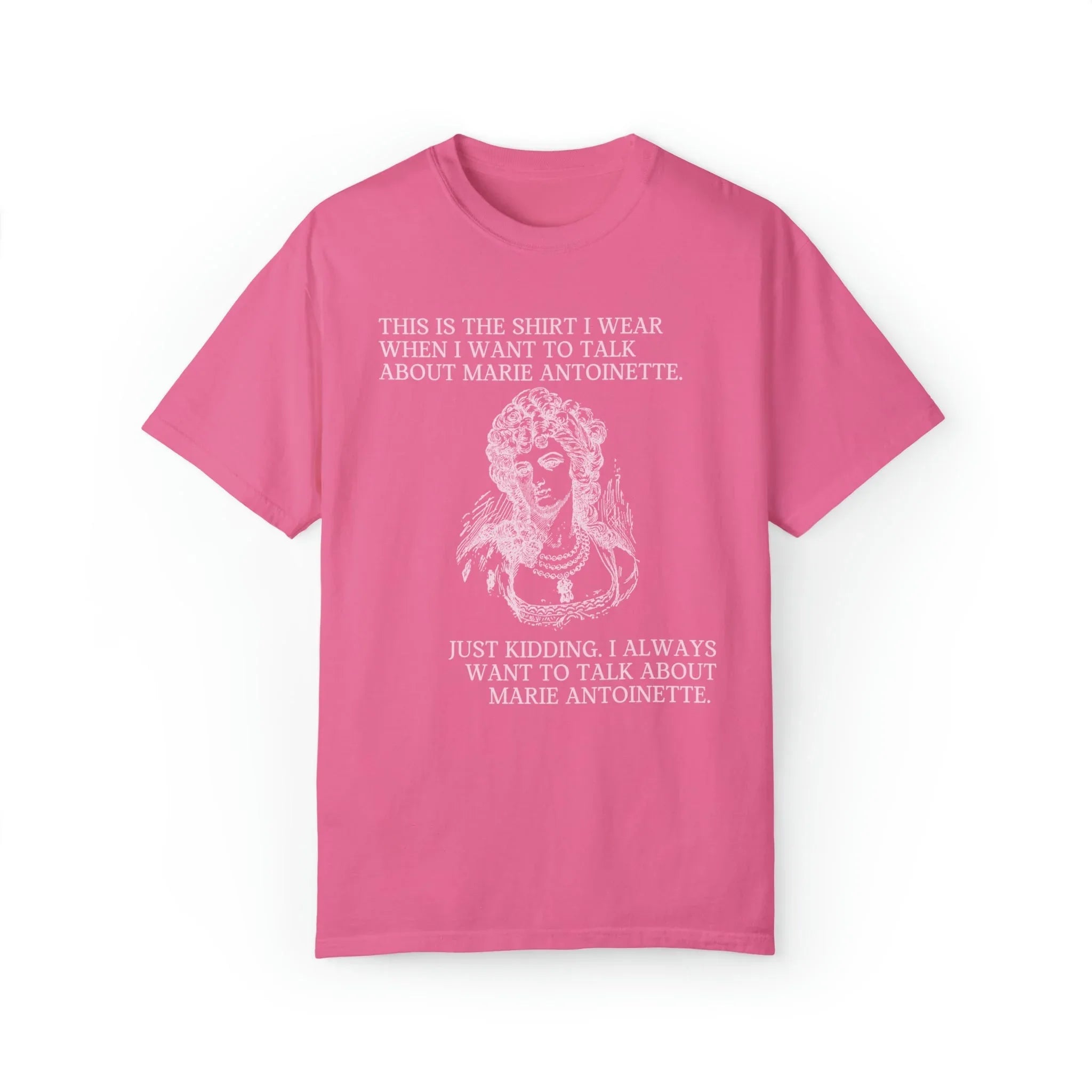 Pink Marie Antoinette T-Shirt - BIG FRENCHIES