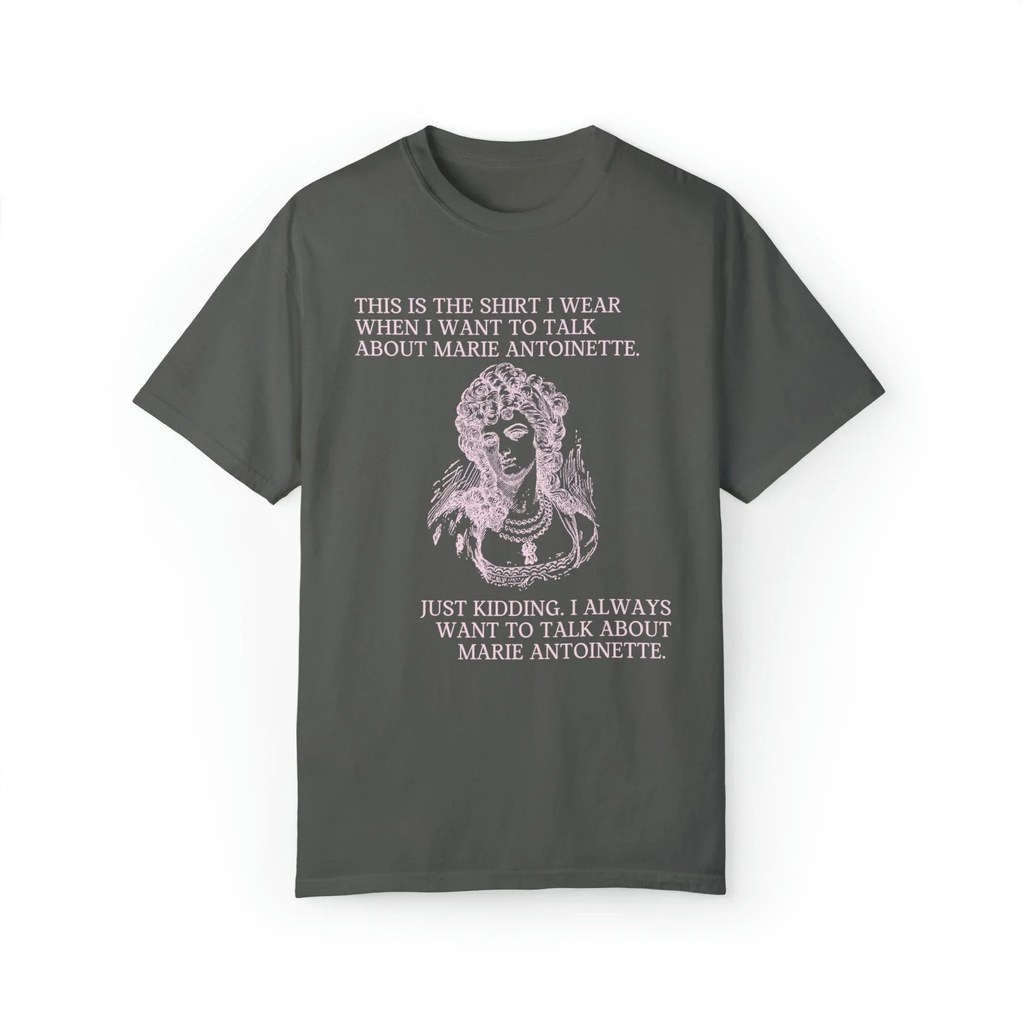 Pink Marie Antoinette T-Shirt - BIG FRENCHIES