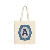 Framed Gingham Tote: A - BIG FRENCHIES