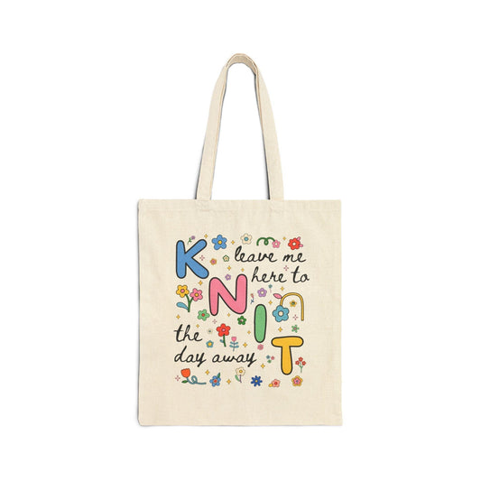 Cute Knitting Tote Bag - BIG FRENCHIES