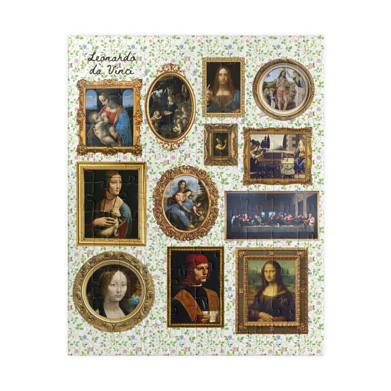 Puzzle: Leonardo da Vinci - BIG FRENCHIES