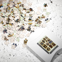 Puzzle: Leonardo da Vinci - BIG FRENCHIES