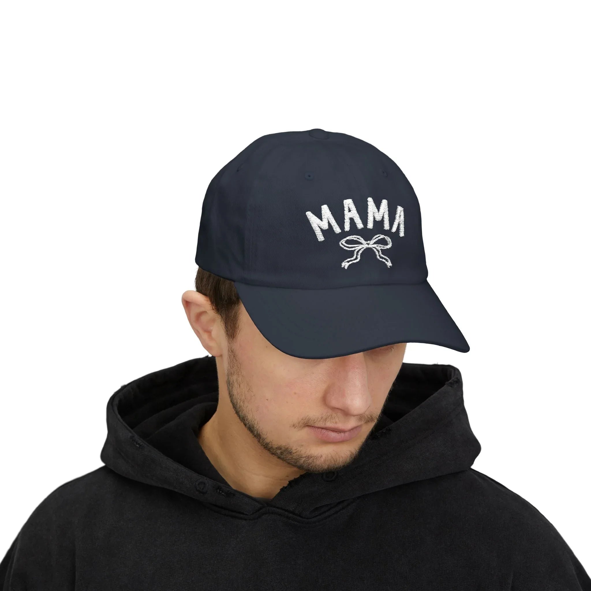 Cute Mama Embroidered Hat with Bow - BIG FRENCHIES