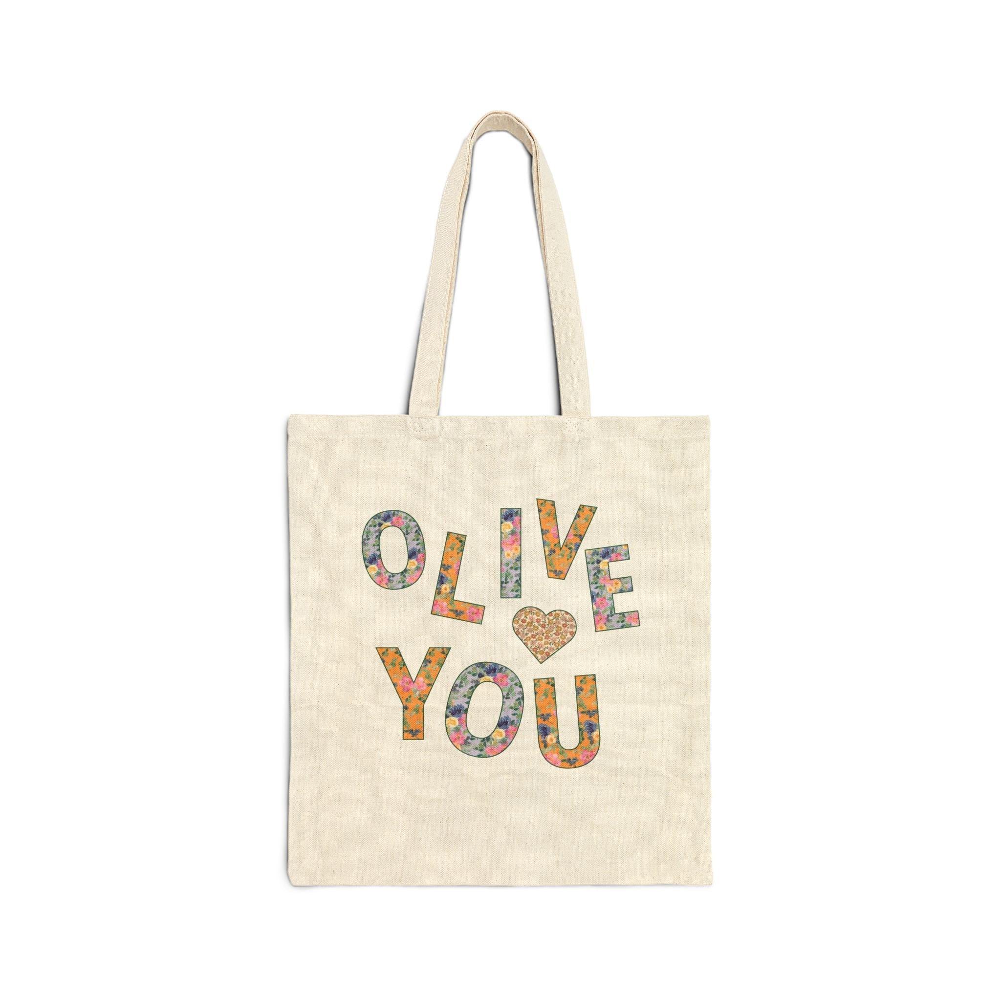 Cute Olive You Tote Bag - BIG FRENCHIES