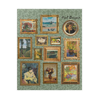Cute Paul Gauguin Puzzle with Flowers - BIG FRENCHIES