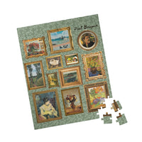 Cute Paul Gauguin Puzzle with Flowers - BIG FRENCHIES