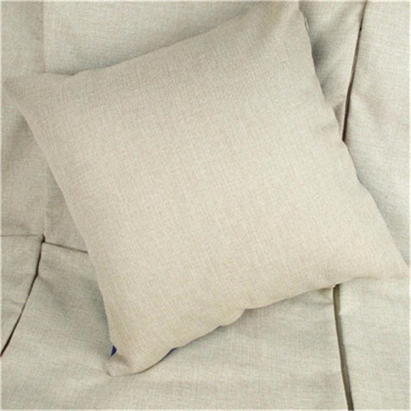 Cute Pet Dog Printed Cushion Cover Linen Pillow Cover Decorative Throw Pillow Cover For Sofa Chair Home-ST50DE5193SNV-BIG FRENCHIES-Stevvex