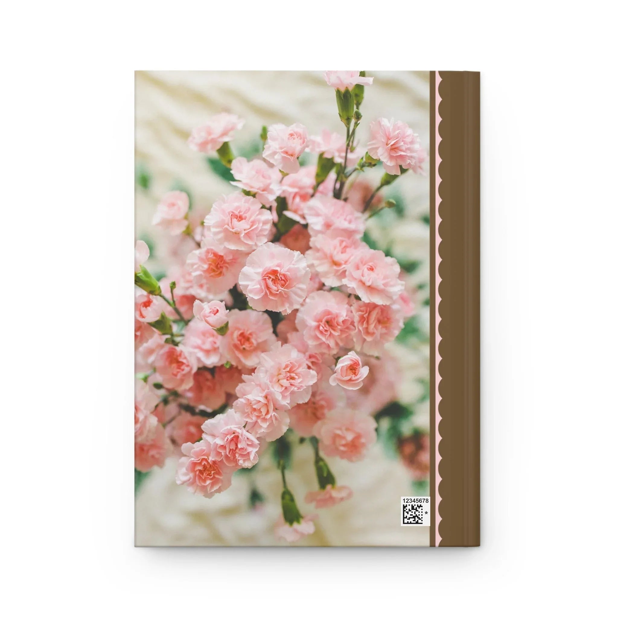 Cute Pink Carnation Journal - BIG FRENCHIES
