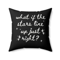 Cute Positive Affirmation Pillow with Stars - BIG FRENCHIES