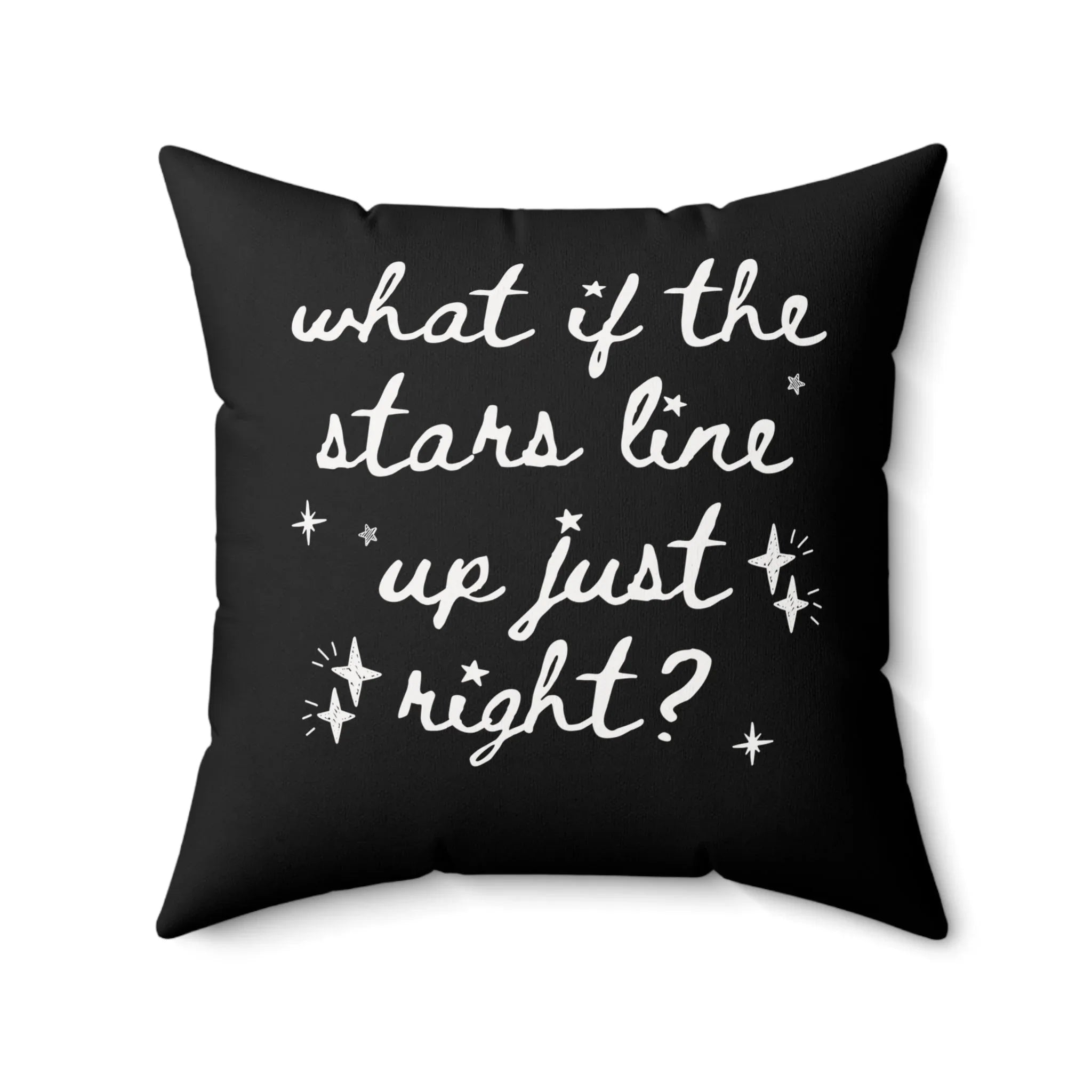 Cute Positive Affirmation Pillow with Stars - BIG FRENCHIES