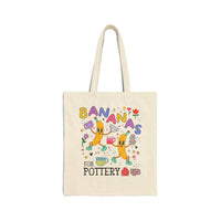 Cute Pottery Tote Bag for Ceramic Artist: Bananas for Pottery - BIG FRENCHIES