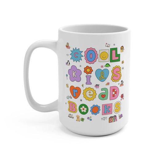 Cool Kids Read Books Mug - BIG FRENCHIES