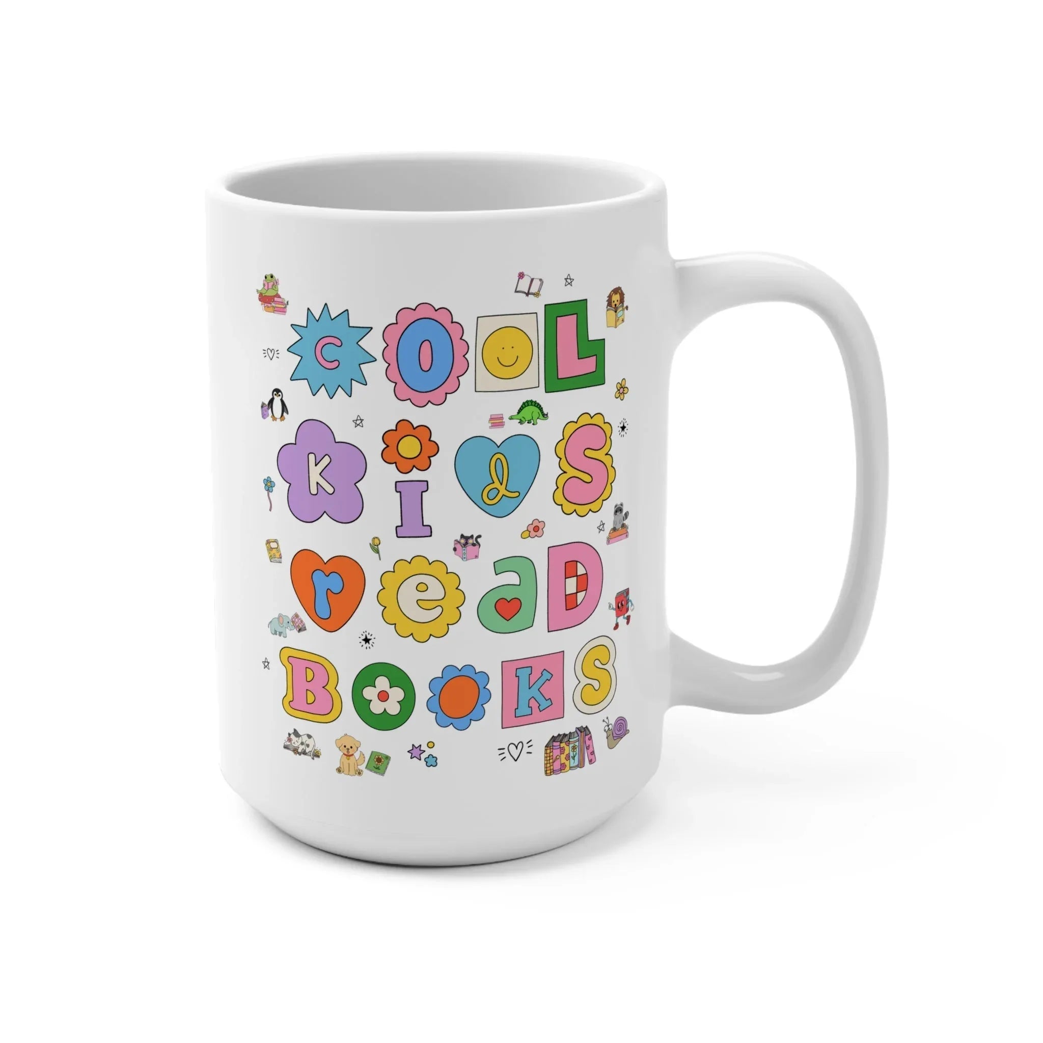 Cool Kids Read Books Mug - BIG FRENCHIES