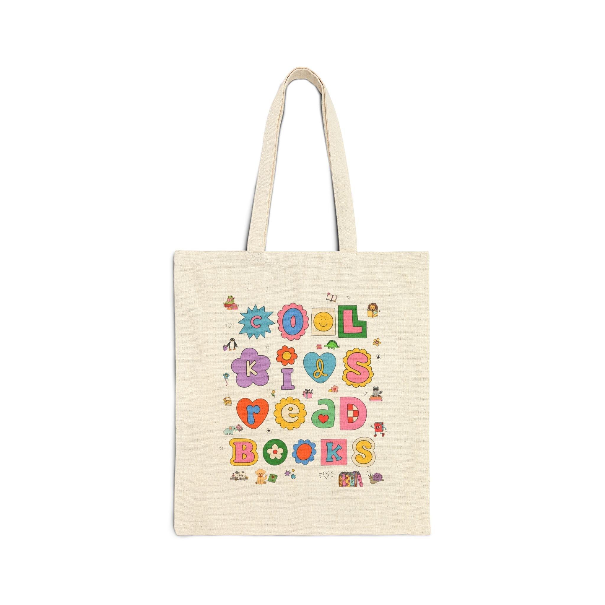 90s Cool Kids Bookish Tote Bag - BIG FRENCHIES