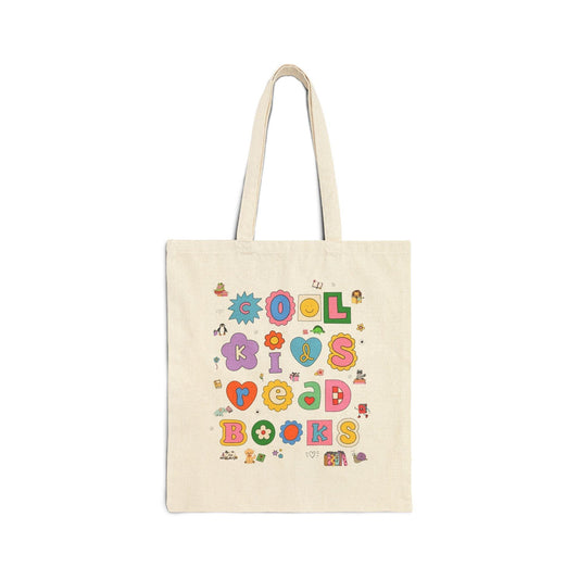 90s Cool Kids Bookish Tote Bag - BIG FRENCHIES