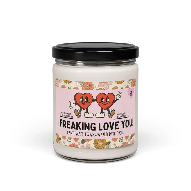 Candle: I Freaking Love You! - BIG FRENCHIES