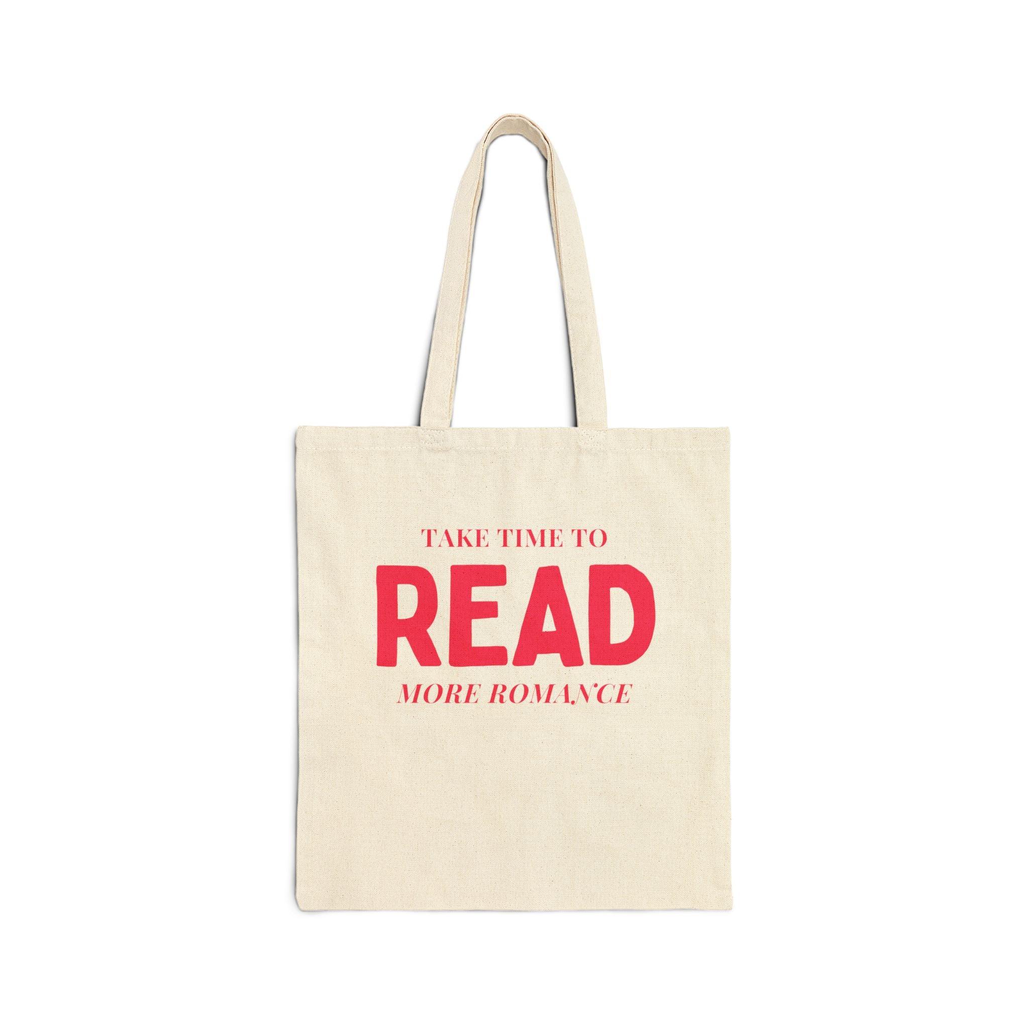 Cute Romance Reader Tote Bag - BIG FRENCHIES