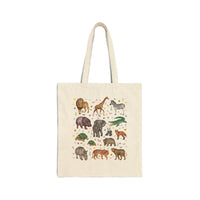 Cute Safari Animal Tote - BIG FRENCHIES