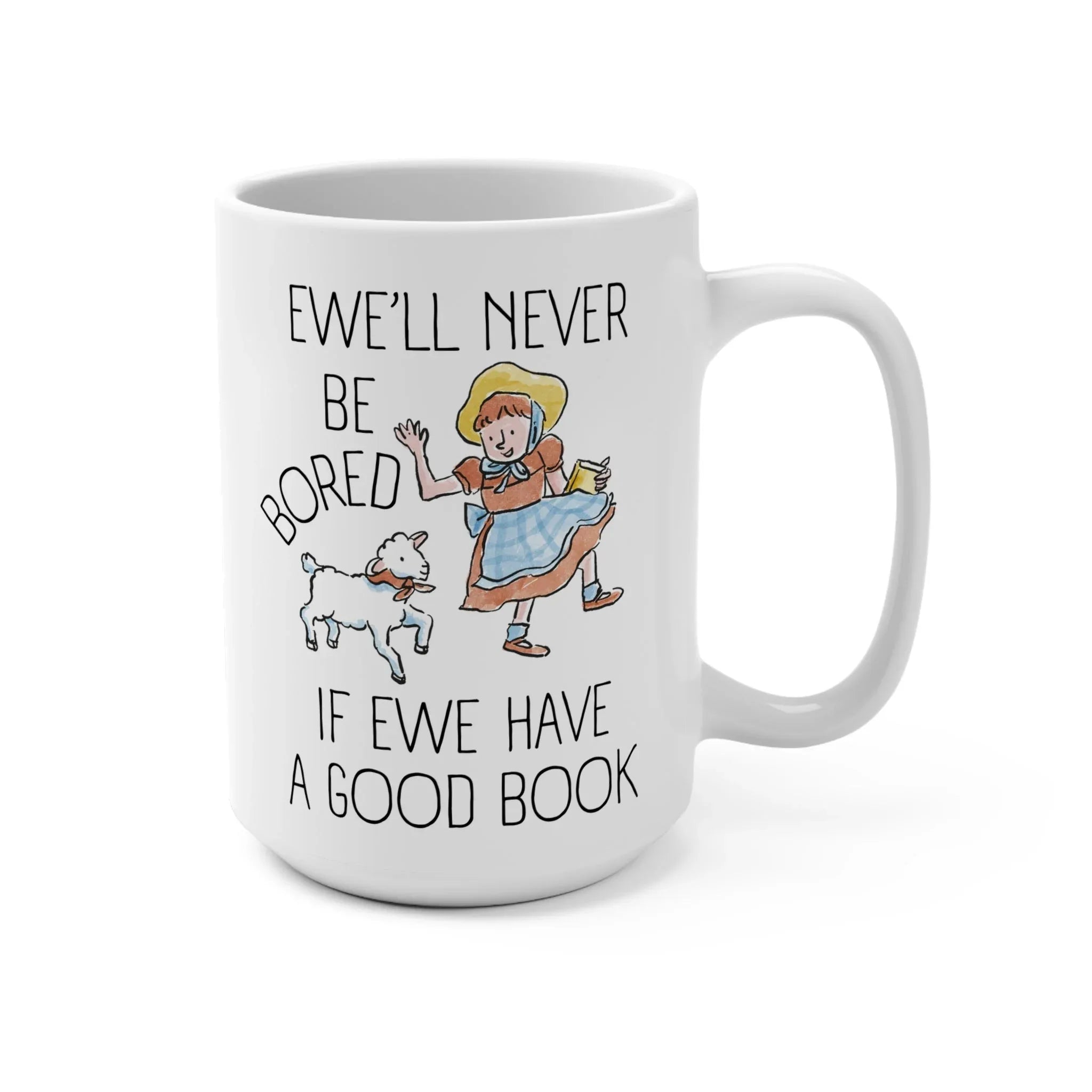 Ewe'll Never Be Bored Bookish Mug - BIG FRENCHIES