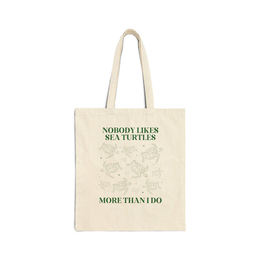 Cute Sea Turtle Tote Bag - BIG FRENCHIES