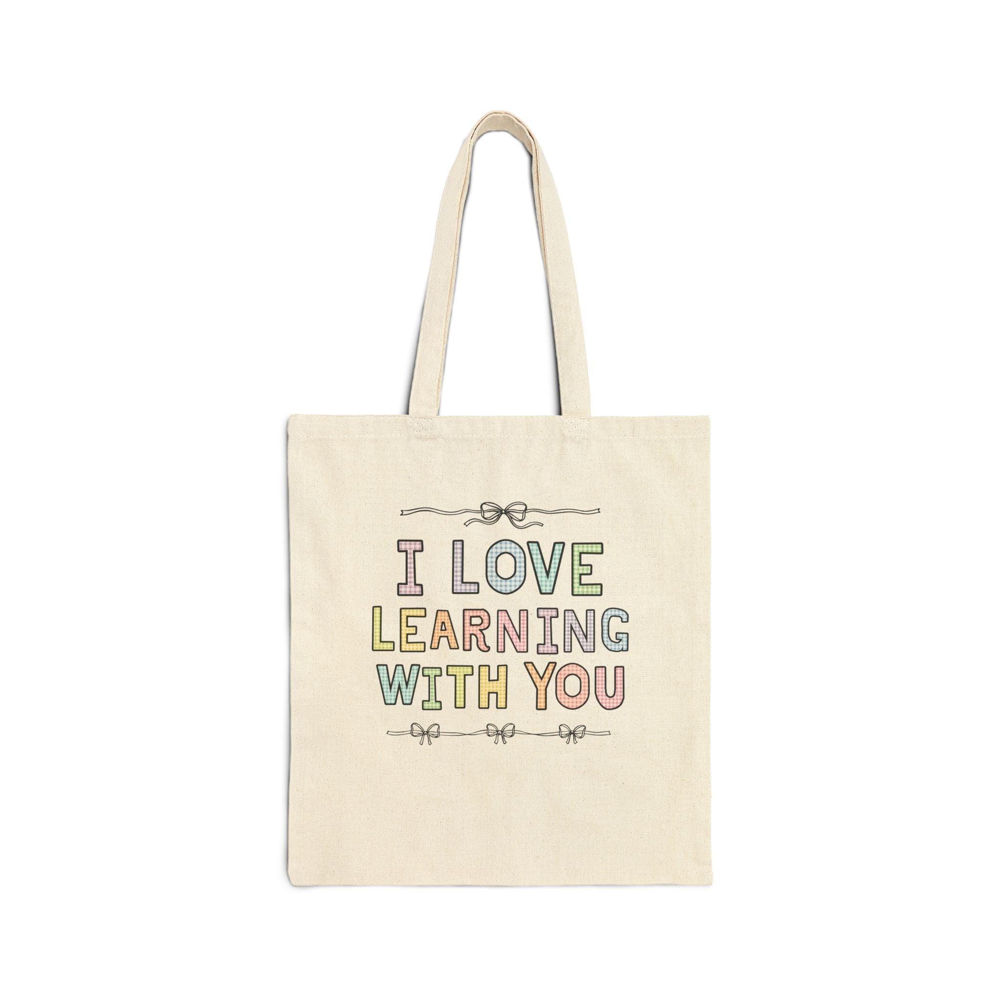 Cute Teacher Tote Bag - BIG FRENCHIES